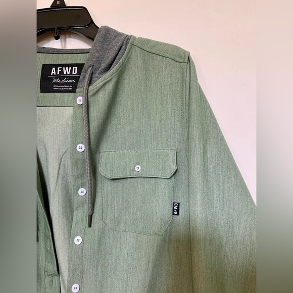 Hooded Chambray Jacket (Lightweight) - Picture 4 of 8